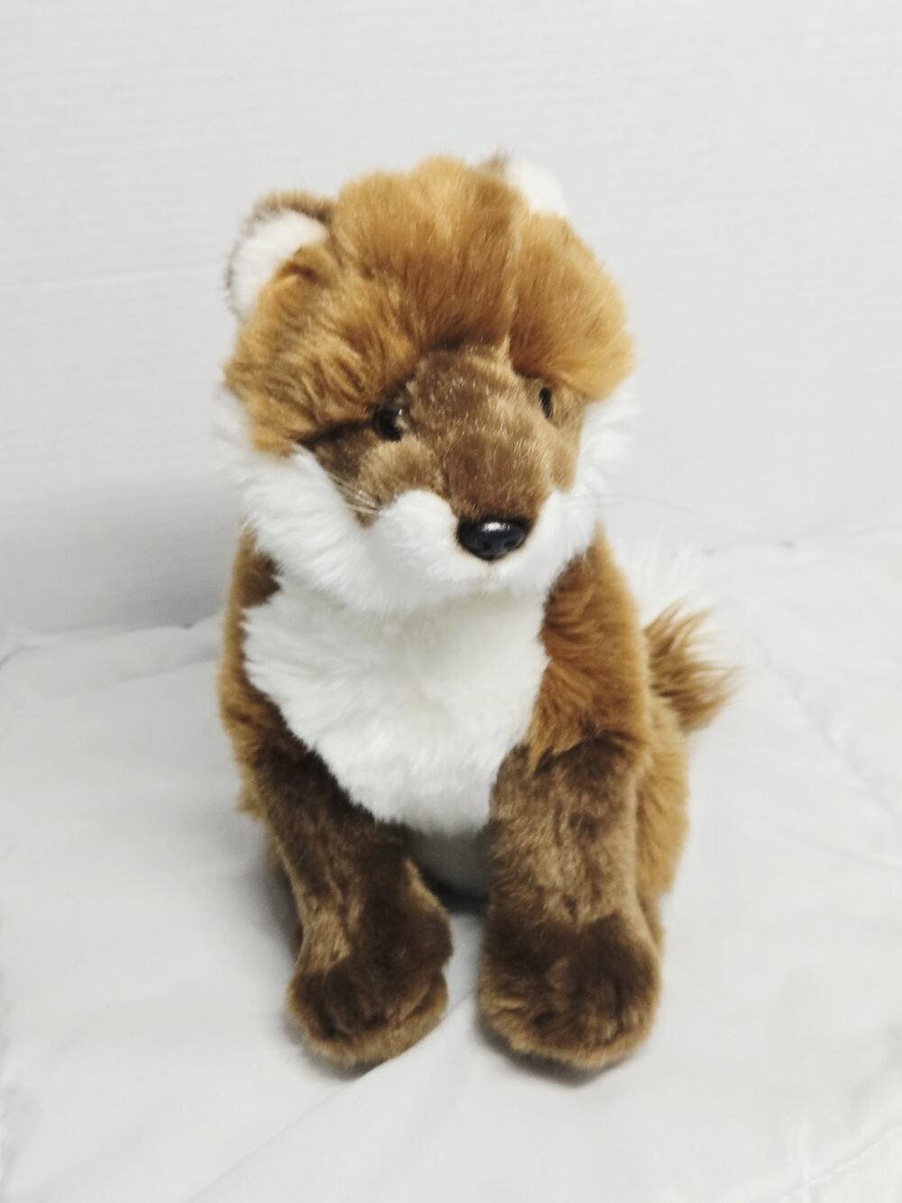 Cabin Critters 2002 Plush Fox Stuffed Animal Vtg Realistic Sitter Retired